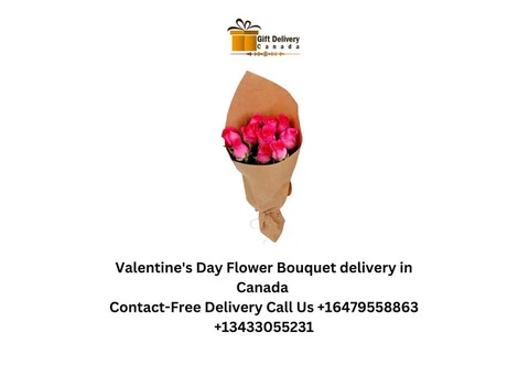 Valentine's Day Flower Bouquet delivery in Canada - 1/4
