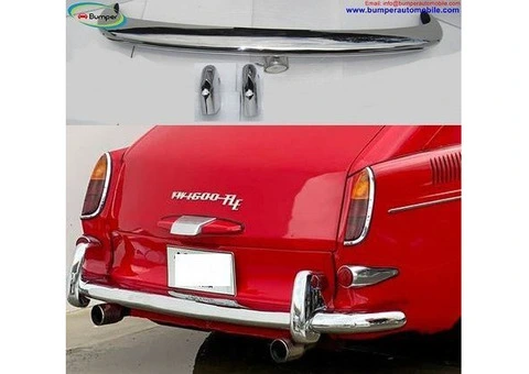 Volkswagen Type 3 bumper (1963–1969) by stainless steel  (VW Typ 3 Stoßfänger) - 3/3