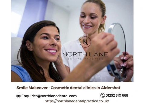 Smile Makeover - Cosmetic dental clinics in Aldershot