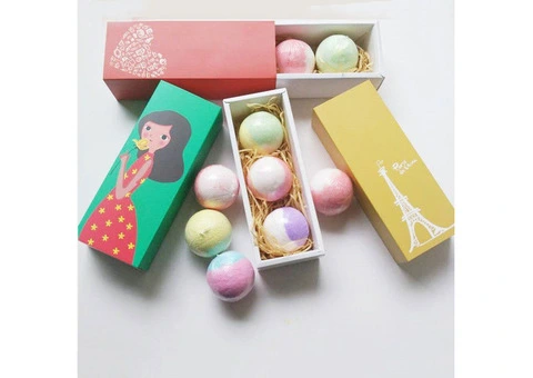 Bath bomb packaging UK