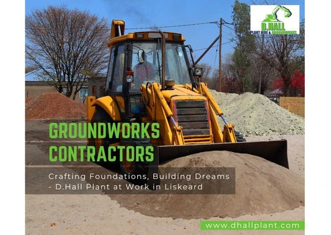 D.Hall Plant: Premier Groundworks Contractors in Liskeard