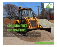 D.Hall Plant: Premier Groundworks Contractors in Liskeard