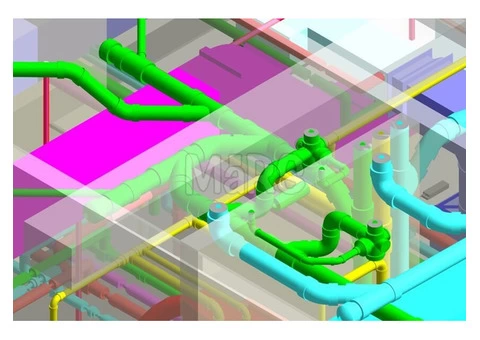 Prefabricated MEP services
