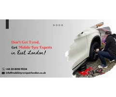 Don't Get Tyred, Get Mobile Tyre Experts in East London!