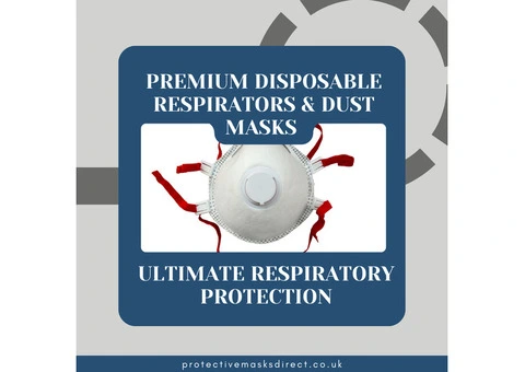 Premium Disposable Respirators & Dust Masks for Ultimate Respiratory Protection