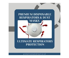 Premium Disposable Respirators & Dust Masks for Ultimate Respiratory Protection