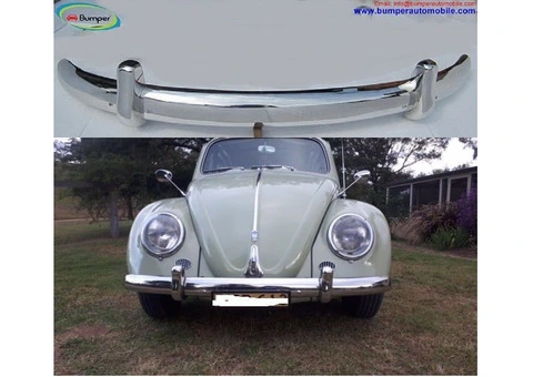 Volkswagen Beetle Euro style bumper (1955-1972) by stainless steel - 2/4