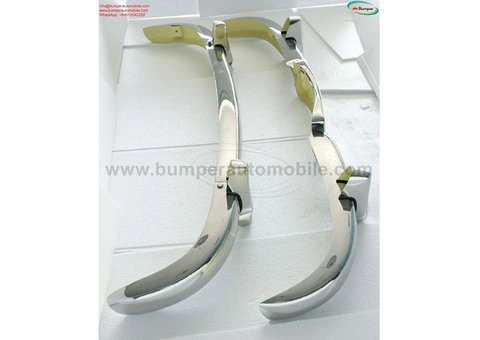 Mercedes Ponton W180 W128 bumpers 220A 220S by stainless steel - 2/4