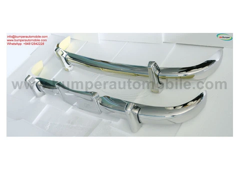 Mercedes Ponton W180 W128 bumpers 220A 220S by stainless steel - 4/4
