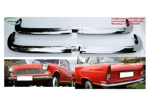 Front + rear bumper Borgward Arabella 1959-1961 new - 1/3