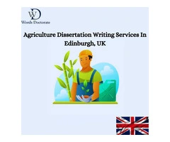 Agriculture Dissertation Writing Services In Edinburgh, UK