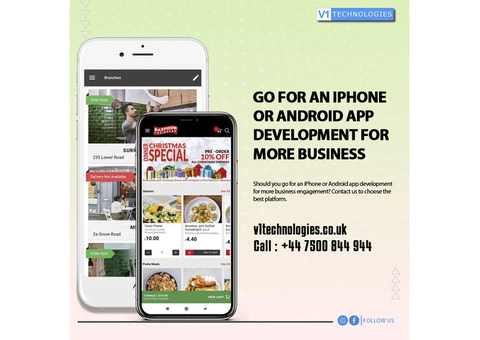 iPhone app development Service - V1 Technologies
