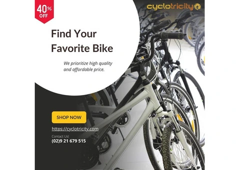 Electrify Your Ride with Cyclotricity's Sale – 40% Off on Selected Products!