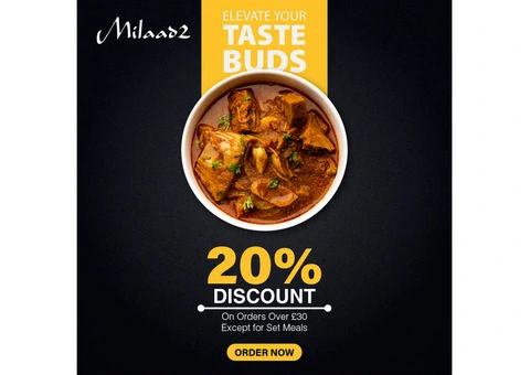Milaad 2 | indian restaurant dartford | gravesend indian takeaway