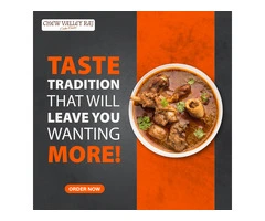 Enjoy delicious Indian cuisine | Chew Valley Raj