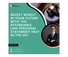 Customised Law Personal Statements For UK Students