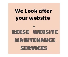 Reese website maintenance services