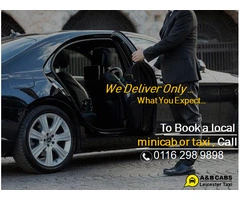 Leicester to Heathrow Taxi Services by A&B CABS