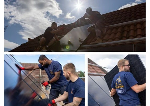 Solar Splendor in London: Leading the Charge for Clean Energy!