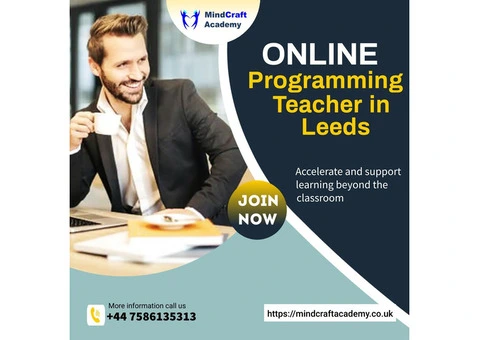 Online Programming Teacher in Leeds | MindCraft Academy