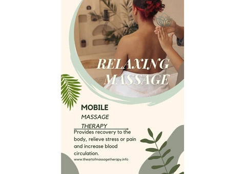Mobile Massage Therapist in London. Relaxing Professional Massage - 4/5