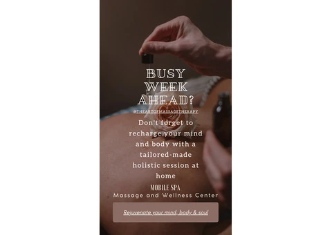 Mobile Massage Therapist in London. Relaxing Professional Massage - 5/5