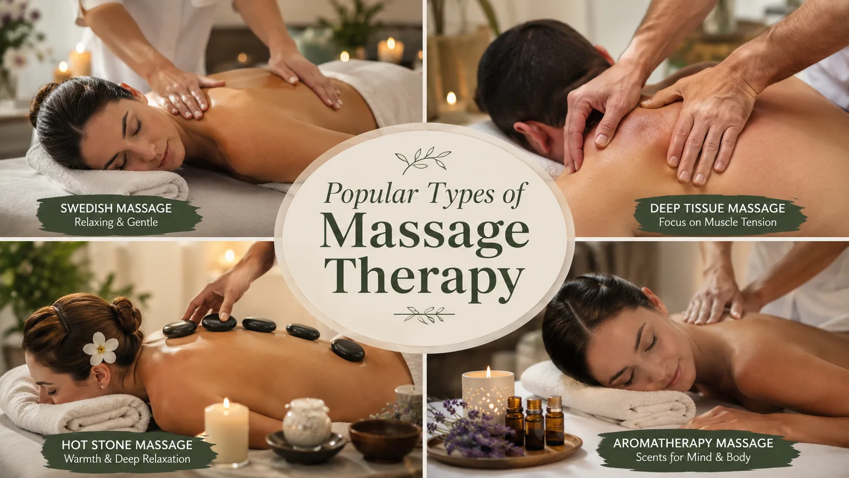 Popular Types of Massage Therapy